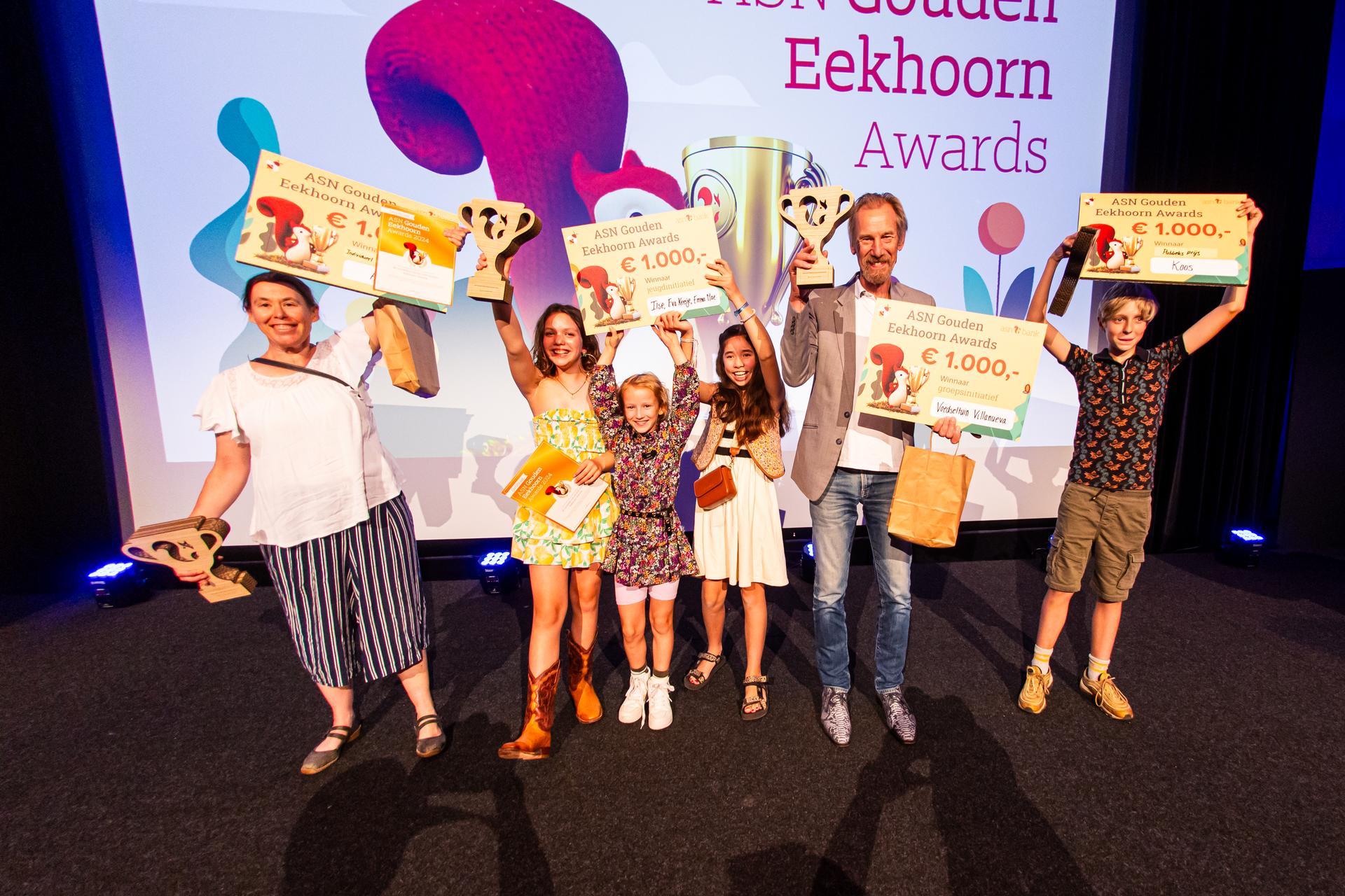 Winnaars gouden eekhoorn awards